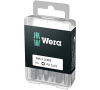 Wera 855/1 Embouts Z DIY , PZ 2 x 25 mm (10 Bits pro Box) - 05072404001
