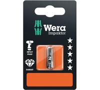 Wera 855/1 IMP DC SB Embouts Impaktor PZ 2 x 25 mm 05073921001