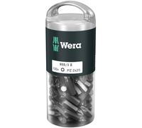 Wera 855/1 Z DIY 100 SiS 05072444001 Embout cruciforme PZ 2 Acier à outils extra-rigide D 6.3 100 pc(s)