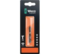 Wera 855/4 IMP DC Impaktor Bits SB PZ 2 05073961001 Embout pour vis cruciformes Pozidriv