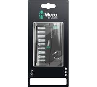 Wera 8600-9/TZ Rapidaptor 05073410001 Jeu d'embouts 10 pièces vis à fente, cruciforme Phillips, vis Pozidriv