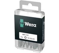 Wera 867/1 Embouts TORX® Z DIY, TX 30 x 25 mm (10 Bits pro Box) - 05072411001