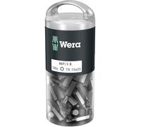 Wera 867/1 Z TORX® DIY 100 SiS 05072447001 Embout Torx T 15 Acier à outils allié, extra-rigide D 6.3 100 pc(s)