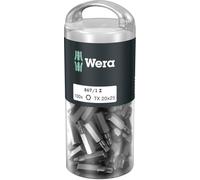 Wera 05072448001 867/1 Embouts TORX DIY 100, TX 20 x 25 mm, 100 pièces Gris