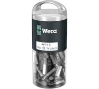 Wera 867/1 Z TORX® DIY 100 SiS 05072449001 Embout Torx T 25 Acier à outils allié, extra-rigide D 6.3 100 pc(s)