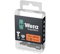 Wera 868/1 IMP DC Insert square # 2 x 25 mm (05057632001)