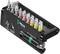 Wera 8700-9/BTZ 05056374001 Jeu d'embouts 10 pièces vis à fente, cruciforme Phillips, vis Pozidriv BiTorsion