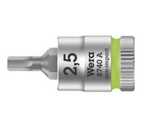 Wera 8740 A 05003331001 6 pans intérieurs Douille-embout 2.5 mm 1/4\ (6.3 mm)