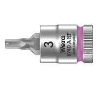 Wera 8740 A 05003332001 6 pans intérieurs Douille-embout 3 mm 1/4 (6.3 mm)