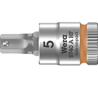 Wera 8740 A 05003335001 6 pans intérieurs Douille-embout 5 mm 1/4\ (6.3 mm)