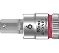 Wera 8740 A 05003337001 6 pans intérieurs Douille-embout 6 mm 1/4\ (6.3 mm)