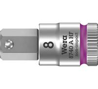 Wera 8740 A 05003339001 6 pans intérieurs Douille-embout fonction de retenue 8 mm 8 mm 1/4 (6.3 mm)