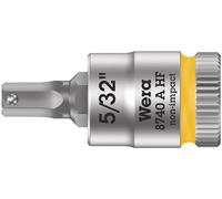 Wera 8740 A 05003385001 6 pans intérieurs Douille 5/32\ 1/4\ (6.3 mm)