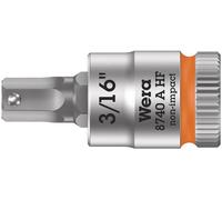 Wera 8740 A 05003386001 6 pans intérieurs Douille 3/16 1/4 (6.3 mm)