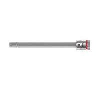 Wera 8740 A HF Douille-embout Zyklop pour vis à six pans creux, à emmanchement 1/4" avec fonction de retenue, 6 x 100 mm Quantité:1