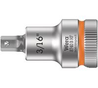 Wera 8740 B HF 05003085001 6 pans extérieurs Douille 3/16 3/8 (10 mm)