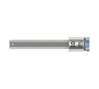 Wera 8740 B HF Douille-embout Zyklop pour vis à six pans creux, à emmanchement 3/8" avec fonction de retenue, 10 x 100 mm Quantité:1