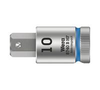 Wera 8740 B HF Douille-embout Zyklop pour vis à six pans creux, à emmanchement 3/8" avec fonction de retenue, 10 x 38.5 mm Quantité:1