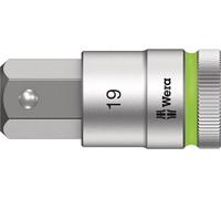 Wera - 8740 C HF embout Zyklop à emmanchement 1/2" avec fonction de retenue , 19.0 x 60 mm ; 5003829001