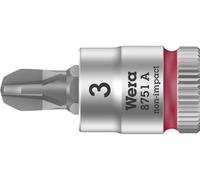 Wera 8751 A 05003352001 cruciforme Phillips Douille-embout PH 3 1/4 (6.3 mm)