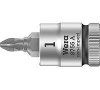Wera 8755 A 05003353001 vis Pozidriv Douille-embout PZ 1 1/4 (6.3 mm)