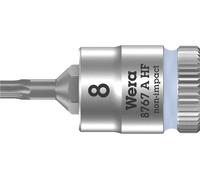 Wera 8767 A 05003360001 6 pans intérieurs (TX) Douille-embout T 8 1/4 (6.3 mm)