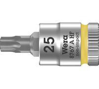 Wera 8767 A 05003365001 6 pans intérieurs (TX) Douille-embout T 25 1/4\ (6.3 mm)