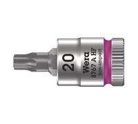 Douille-embout à emmanchement 1/4' avec fonction de retenue 8767 A HF TORX 20 x 28 mm WERA - 05003364001