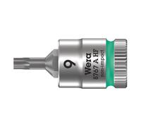 Wera 8767 A 05003361001 6 pans intérieurs (TX) Douille-embout T 9 1/4\ (6.3 mm)