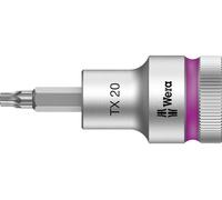 Douille-embout 6 pans intérieurs (TX) T 20 Longueur: 60 mm Wera 05003830001 Propulseur: 1/2\ (12.5 mm) 1 pc(s)
