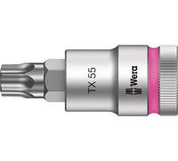 Wera - 8767 C HF Embout TORX® Zyklop à emmanchement 1/2" avec fonction de retenue , TX 55 x 60 mm ; 5003837001