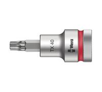Wera 8767 C HF TORX® Embouts à douille TORX® HF Zyklop à emmanchement 1/2" avec fonction de retenue, TX 40 x 60 mm Quantité:1