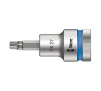 Wera Douille-embout 6 pans intérieurs (TX) TX27 – 60 mm – 1/2 (12,5 mm) – 05003832001