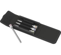 Set de 4 douille-embouts longues Zyklop 1/4" avec fonction de retenue WERA 8767 A HF TX 1