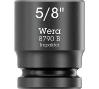 Wera 8790 B Impaktor 05005520001 6 pans extérieurs Douille 5/8 1 pièce 3/8