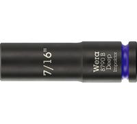 Douille 8790 B Impaktor Deep 3/8 pouces 7/16 pouces L.63mm WERA