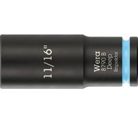 Wera 8790 B Impaktor Deep 05005571001 6 pans extérieurs Douille 11/16\