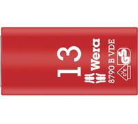 Wera 8790 B VDE 05004957001 6 pans extérieurs Douille VDE 13 mm 13 mm 3/8 (10 mm)