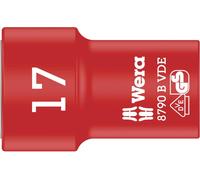 Wera 8790 B VDE 05004961001 6 pans extérieurs Douille VDE 17 mm 3/8\ (10 mm)