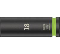 Wera Douille 8790 C Impaktor Deep 1/2" (12,5 mm) 18 x 83 mm Vert clair