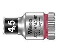 Wera Douille 8790 HMA 05003718001 – 6 pans extérieurs – 4,5 mm (1/4", 6,3 mm)