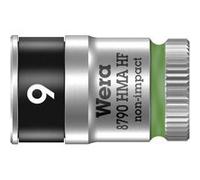 Wera 8790 HMA 05003724001 6 pans extérieurs Douille 9 mm 1/4 (6.3 mm) G