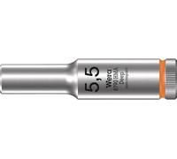 Wera 8790 HMA Deep 05004502001 Douille 5.5 mm 1 pièce 1/4