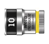 Wera 05003725001 8790 HMA HF Douille Zyklop à emmanchement 1/4", 10, 0 mm, Jaune Clair