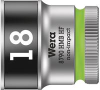 Wera 8790 HMB HF 05003752001 6 pans extérieurs Douille 18 mm 3/8 (10 mm)