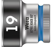 Wera 8790 HMB HF 05003753001 6 pans extérieurs Douille 19 mm 3/8 (10 mm)
