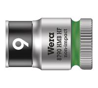 Wera 8790 HMB HF 05003743001 6 pans extérieurs Douille 9 mm 3/8\ (10 mm)