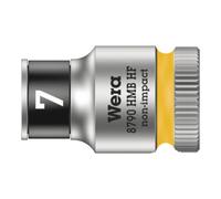 Wera 8790 HMB HF Douille Zyklop à emmanchement 3/8" (HF = avec fonction de retenue), 7 x 29 mm Quantité:1
