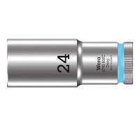 Wera 8790 HMC Deep Douille longue à emmanchement 1/2", 24 x 83 mm