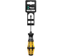 Wera 05100080001 918 SPZ SB Tournevis pour vis cruciformes PZ, PZ 1 x 80 mm, Noir/jaune